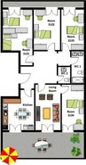 Apartamento T3 - Costa da Caparica, Almada, Setbal - Miniatura: 16/16