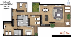 Apartamento T3 - Funchal, Funchal, Ilha da Madeira - Miniatura: 11/11