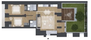 Apartamento T2 - Avenidas Novas, Lisboa, Lisboa - Miniatura: 13/14
