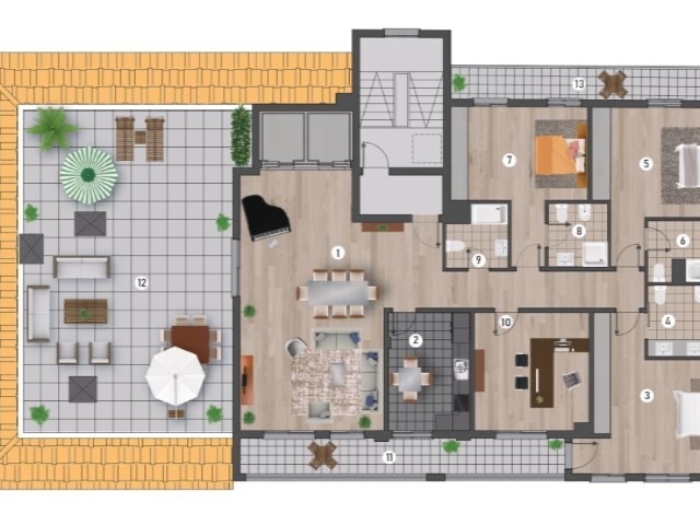 Apartamento T4 - Sé, Funchal, Ilha da Madeira - Imagem grande