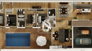 Moradia T4 - Celeiros, Braga, Braga - Miniatura: 30/30