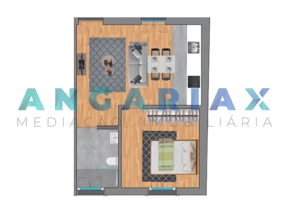 Apartamento T1 - Leiria, Leiria, Leiria - Miniatura: 2/3