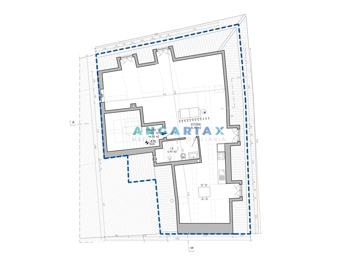 Apartamento T2 - Leiria, Leiria, Leiria - Miniatura: 2/3