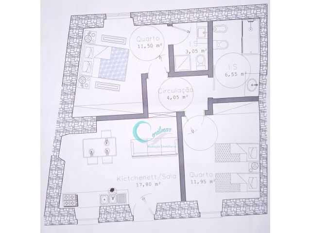 Apartamento T2 - Veiros, Estremoz, Évora - Imagem grande