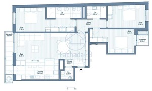 Apartamento T3 - Mafamude, Vila Nova de Gaia, Porto - Miniatura: 9/9
