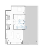 Apartamento T3 - F�nzeres, Gondomar, Porto - Miniatura: 14/14