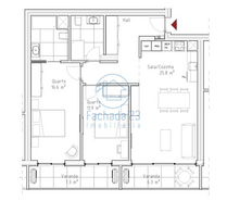 Apartamento T2 - Mafamude, Vila Nova de Gaia, Porto - Miniatura: 9/9