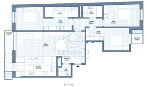 Apartamento T3 - Mafamude, Vila Nova de Gaia, Porto - Miniatura: 9/9