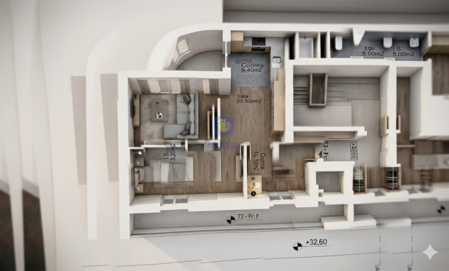 Pr�dio T2 - Caldas da Rainha, Caldas da Rainha, Leiria - Imagem grande