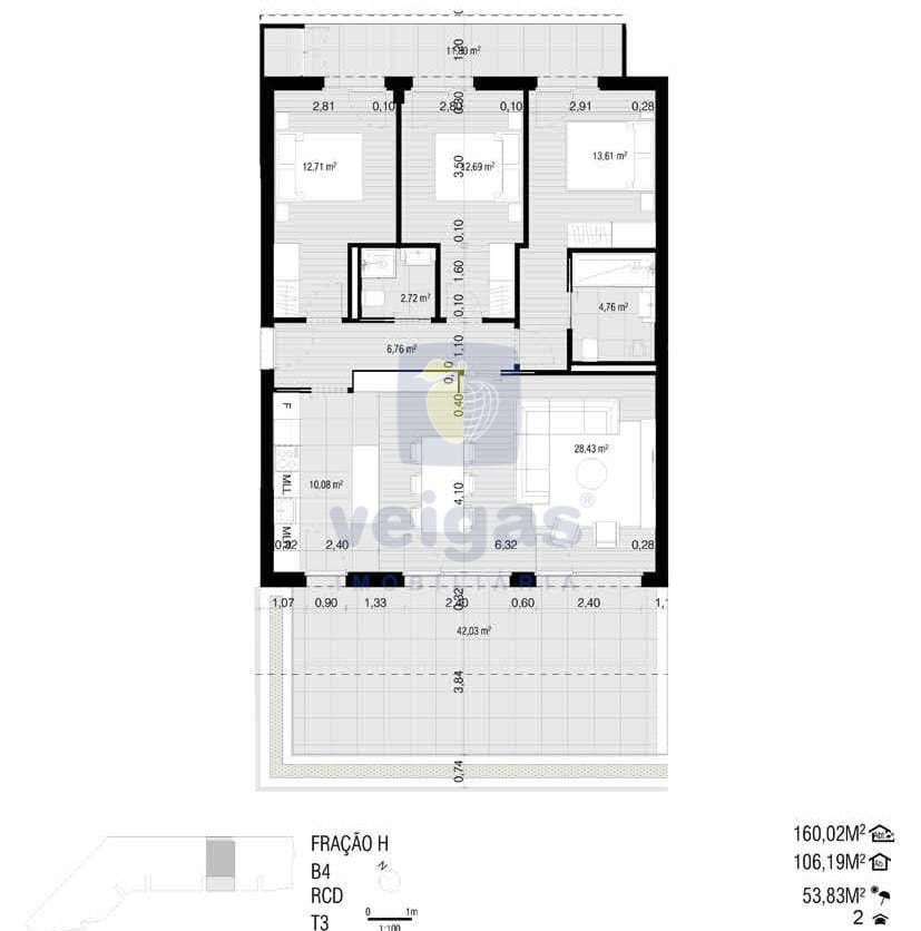 Apartamento T3 - Buarcos, Figueira da Foz, Coimbra - Miniatura: 8/28