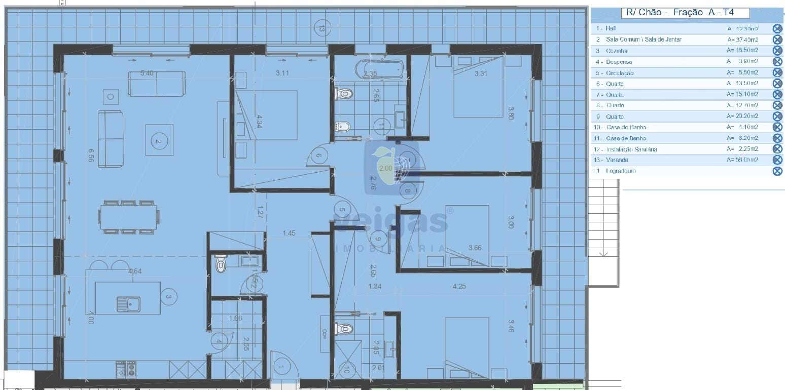 Apartamento T4 - Parceiros, Leiria, Leiria - Miniatura: 34/34