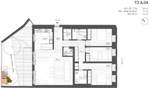 Apartamento T3 - Miseric�rdia, Lisboa, Lisboa - Miniatura: 30/30