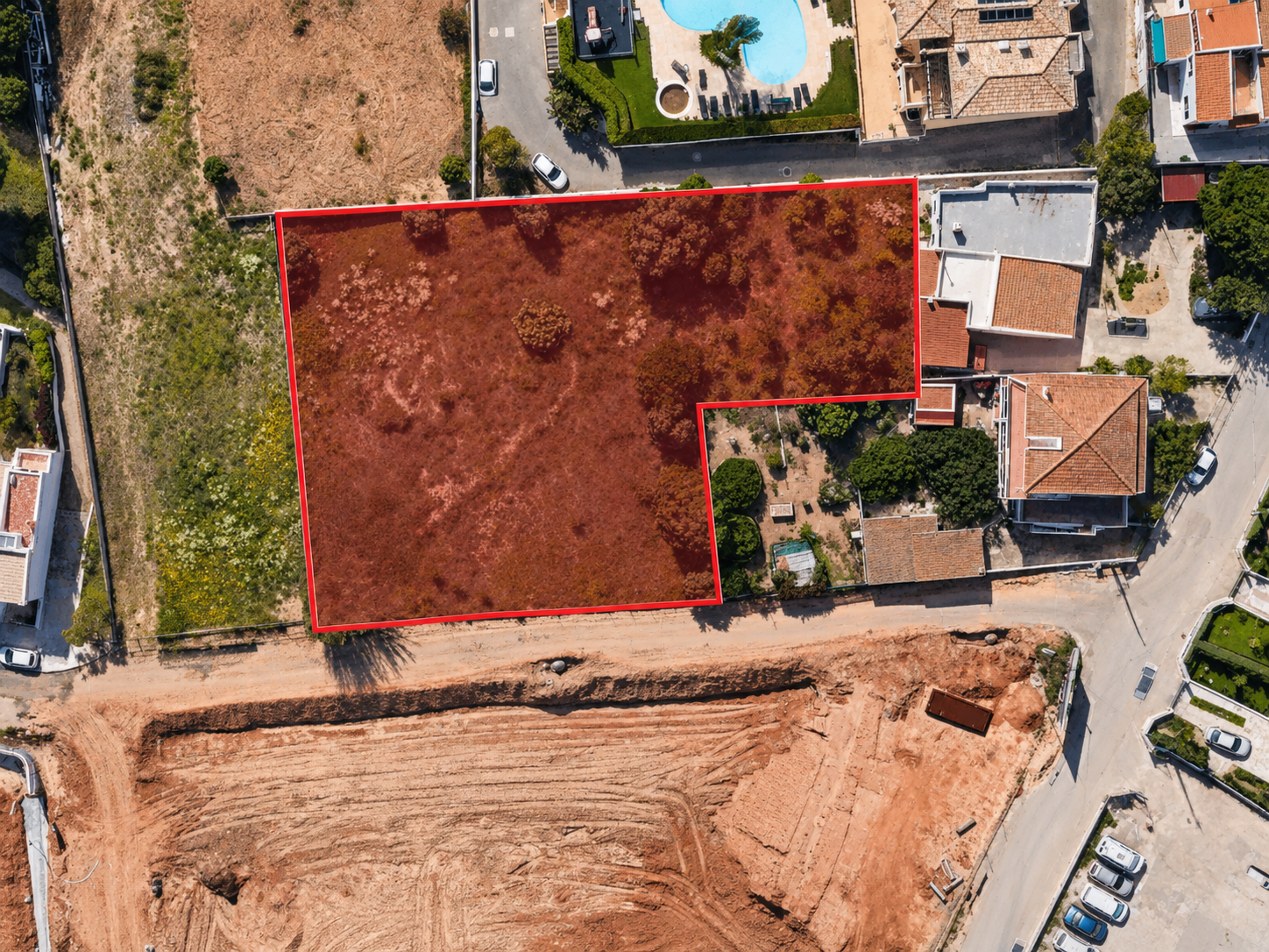 Terreno Urbano T0 - Montenegro, Faro, Faro (Algarve) - Imagem grande