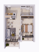 Apartamento T1 - Aljezur, Aljezur, Faro (Algarve) - Miniatura: 12/15