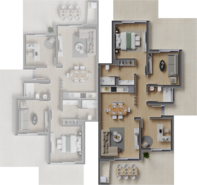 Apartamento T3 - Estombar, Lagoa (Algarve), Faro (Algarve) - Miniatura: 4/4