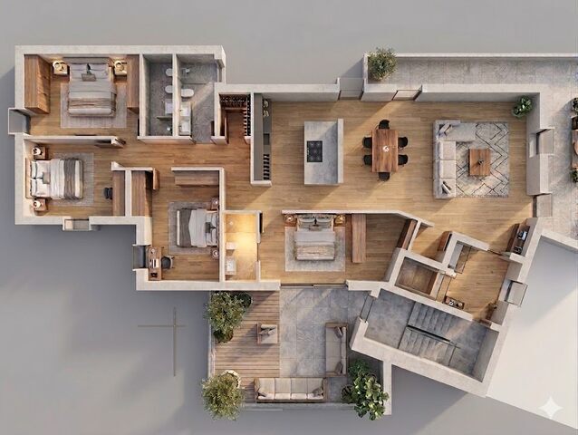 Apartamento T4 - Lamego, Lamego, Viseu - Imagem grande