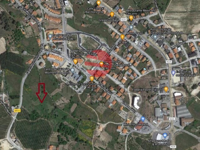 Terreno R�stico - Arcozelos, Moimenta da Beira, Viseu - Imagem grande