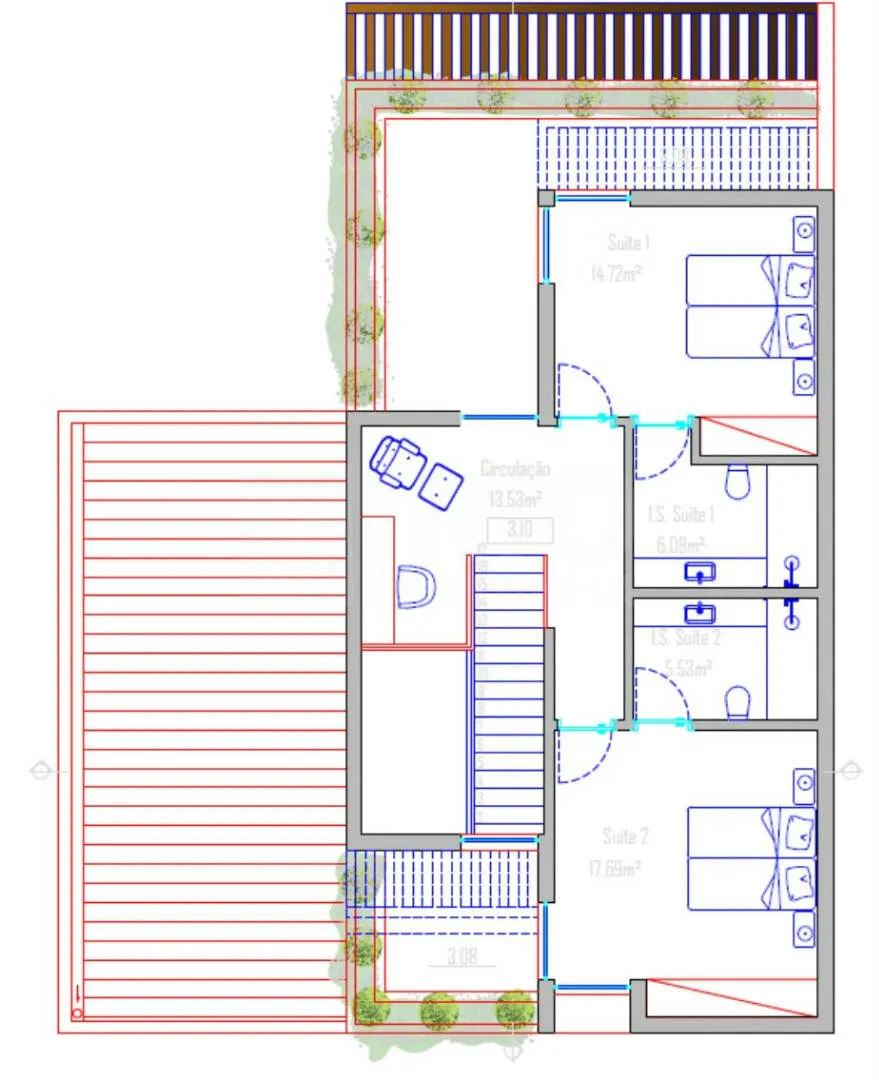 Moradia T3 - Alcains, Castelo Branco, Castelo Branco - Miniatura: 2/3