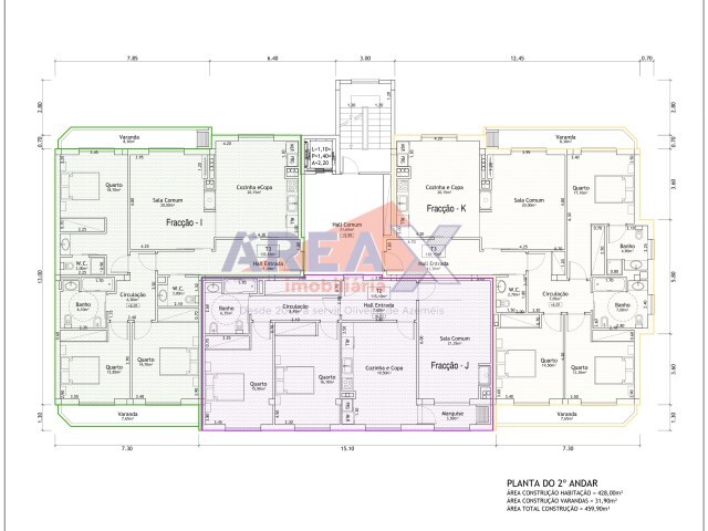 Apartamento T3 - Oliveira de Azemeis, Oliveira de Azemis, Aveiro - Imagem grande