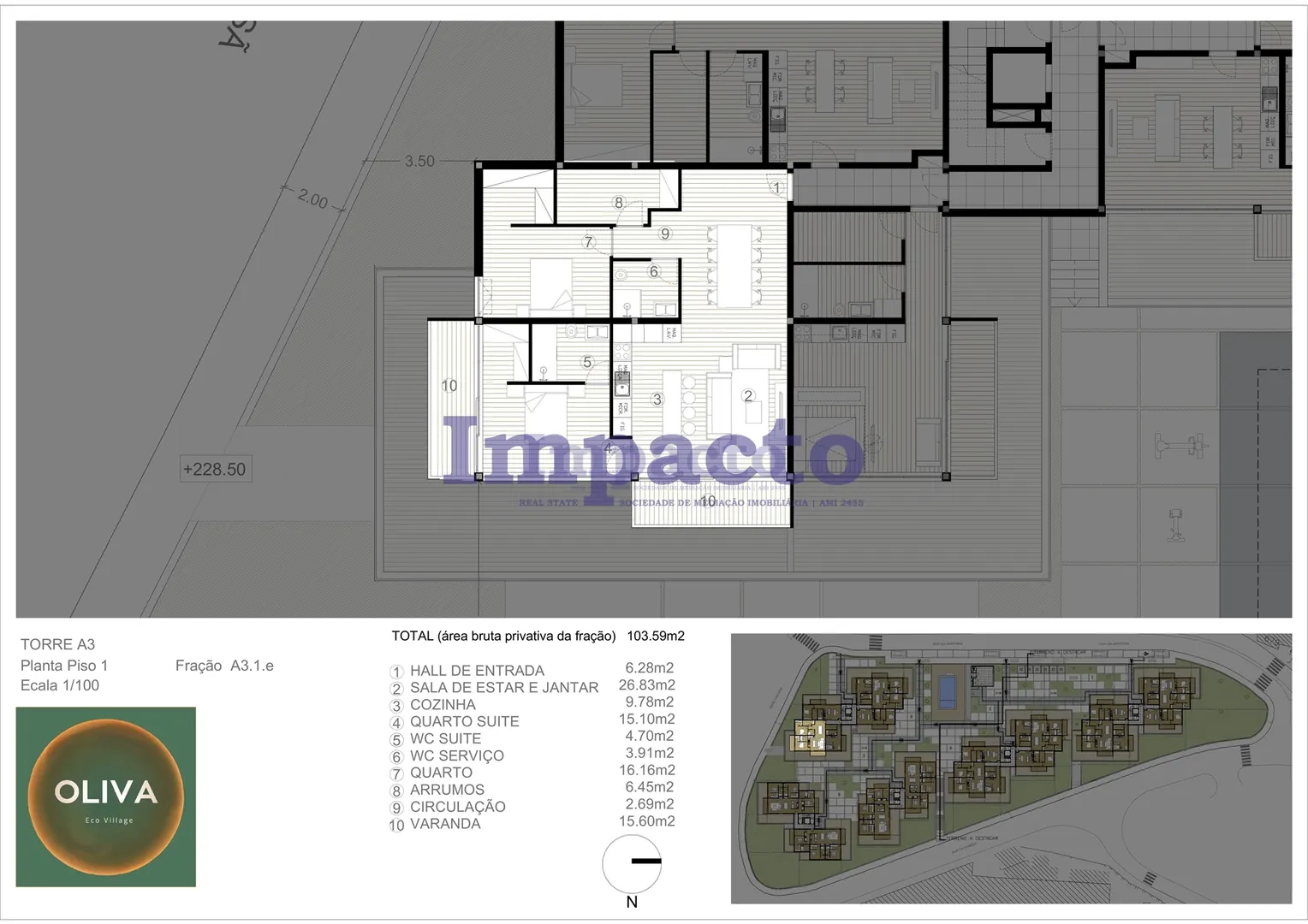 Apartamento T2 - So Joo da Madeira, So Joo da Madeira, Aveiro - Miniatura: 7/9