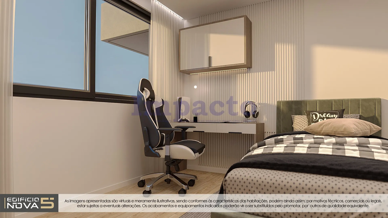 Apartamento T2 - S�o Jo�o da Madeira, S�o Jo�o da Madeira, Aveiro - Miniatura: 3/9