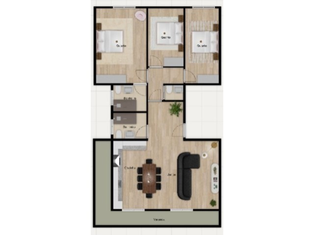 Apartamento T3 - Benfica, Lisboa, Lisboa - Imagem grande