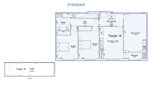 Apartamento T2 - Santiago de Riba-Ul, Oliveira de Azem�is, Aveiro - Miniatura: 12/12