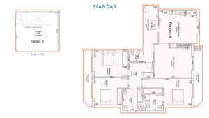 Apartamento T3 - Santiago de Riba-Ul, Oliveira de Azem�is, Aveiro - Miniatura: 12/12
