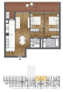 Apartamento T2 - Santa Marinha, Vila Nova de Gaia, Porto - Miniatura: 13/19