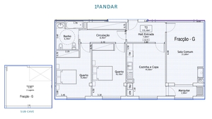 Apartamento T2 - Santiago de Riba-Ul, Oliveira de Azem�is, Aveiro - Miniatura: 12/12