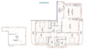Apartamento T3 - Santiago de Riba-Ul, Oliveira de Azem�is, Aveiro - Miniatura: 12/12