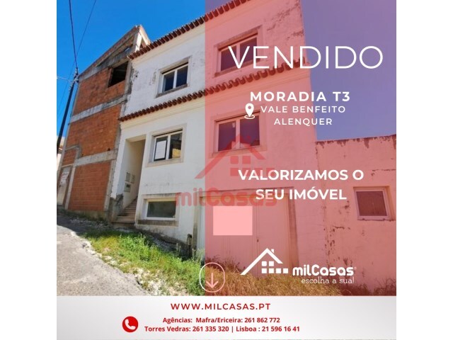 Moradia T3 - Aldeia Galega da Merceana, Alenquer, Lisboa - Imagem grande
