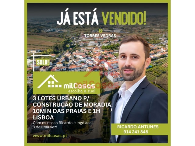 Terreno Urbano - Miragaia, Lourinhã, Lisboa - Imagem grande