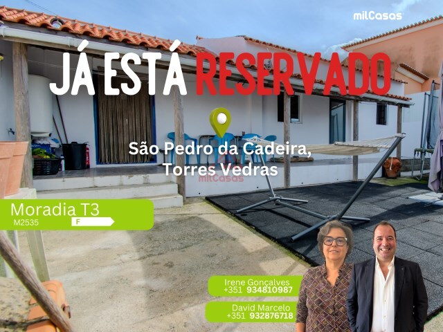 Moradia T3 - S�o Pedro da Cadeira, Torres Vedras, Lisboa - Imagem grande