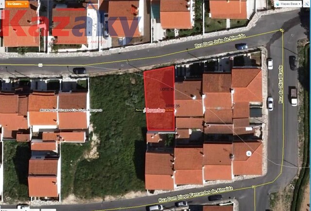 Terreno Urbano T0 - Abrantes, Abrantes, Santarm - Imagem grande