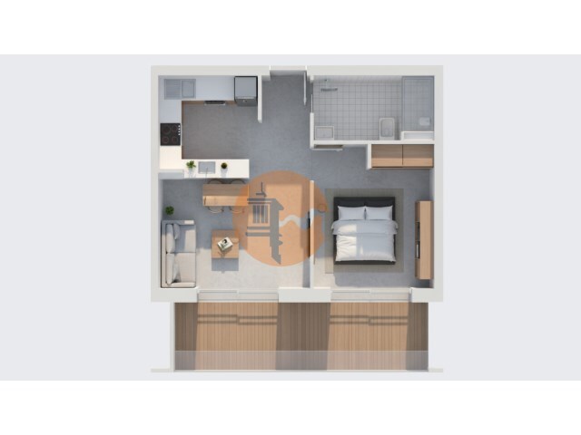 Apartamento T2 - Monte Gordo, Vila Real de Santo Ant�nio, Faro (Algarve) - Imagem grande