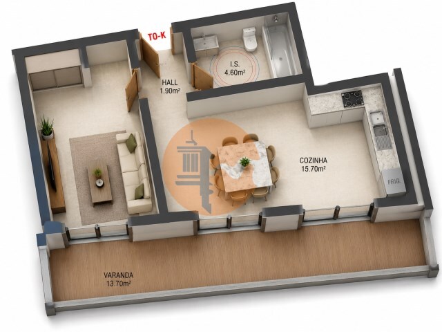 Apartamento T1 - Altura, Castro Marim, Faro (Algarve) - Imagem grande