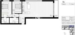 Apartamento T2 - Lordelo, Paredes, Porto - Miniatura: 11/11