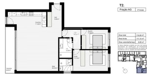 Apartamento T2 - Lordelo, Paredes, Porto - Miniatura: 11/11