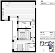 Apartamento T2 - Lordelo, Paredes, Porto - Miniatura: 11/11