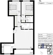 Apartamento T2 - Lordelo, Paredes, Porto - Miniatura: 11/11