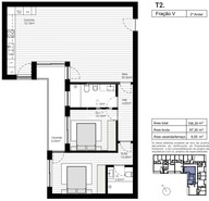 Apartamento T2 - Lordelo, Paredes, Porto - Miniatura: 11/11