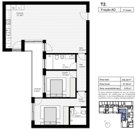 Apartamento T2 - Lordelo, Paredes, Porto - Miniatura: 11/11