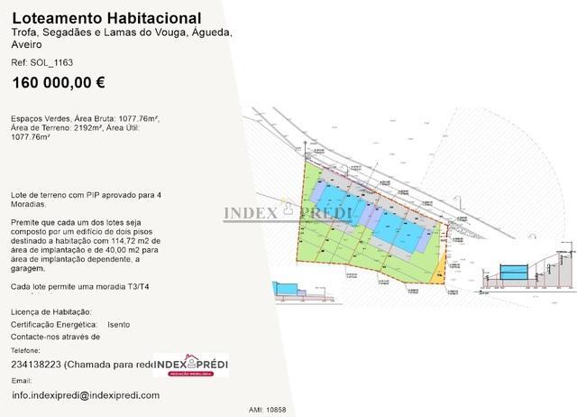 Terreno Urbano T0 - Trofa, �gueda, Aveiro - Imagem grande