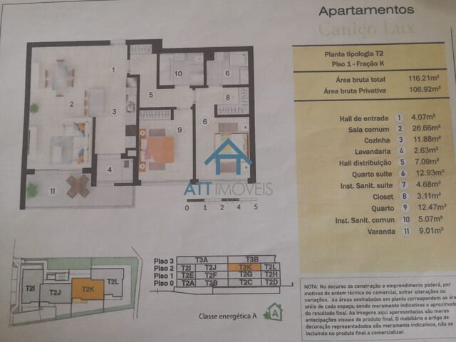Apartamento T2 - Cani�o, Santa Cruz, Ilha da Madeira - Imagem grande