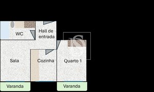 Apartamento T1 - Chaf�, Viana do Castelo, Viana do Castelo - Miniatura: 14/14