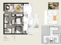 Apartamento T2 - Santo Ant�nio dos Olivais, Coimbra, Coimbra - Miniatura: 4/4