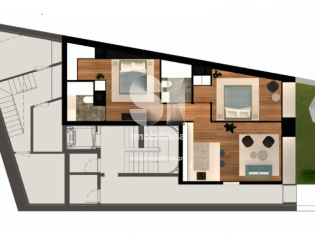 Apartamento T2 - Cedofeita, Porto, Porto - Miniatura: 1/4