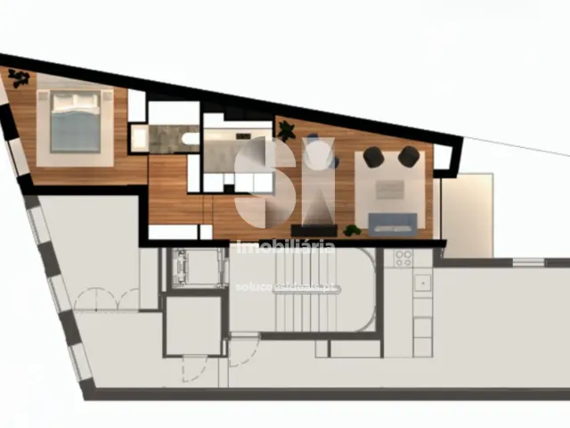 Apartamento T1 - Cedofeita, Porto, Porto - Miniatura: 4/4