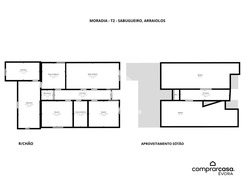 Moradia T2 - Sabugueiro, Arraiolos, �vora - Miniatura: 16/49